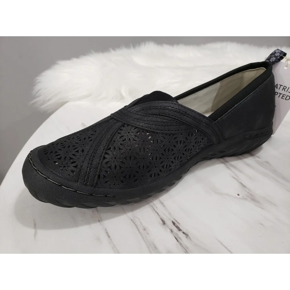 NEW‎ NO BOX SIZE 10 - JBU BY JAMBU Florida Casual Step-In Shoe Black slip on